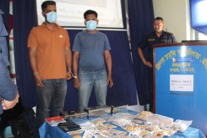 ५ किलो सुनसहित नेपालगन्जबाट दुई जना पक्राउ
