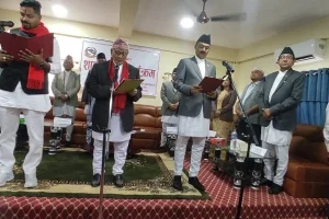 लुम्बिनी प्रदेश : नवनियुक्त मन्त्रीहरूले लिए शपथ