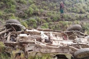 रुकुम पश्चिममा जीप दुर्घटन, सुत्केरीसहित ४ जनाको मृत्यु