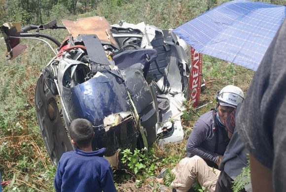 हेलिकप्टर दुर्घटनाः  ३ जना घाइतेलाई काठमाडौं ल्याइयो