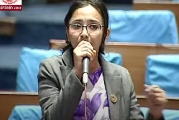 रास्वपााका सांसद कार्कीको कार्यक्रममा सहभागी हुँदा जागिर घरापमा