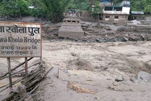 वर्षा र बाढीका कारण पूर्वमा ५० करोडको क्षति, ताप्लेजुङमा यातायात बन्द