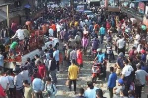 कालिमाटीमा बजारमा मनाइयो ‘गोलभेंडा होलिडे’