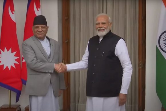 प्रधानमन्त्री दाहाल र मोदीबीच भेटवार्ता, आजै संयुक्त बैठक