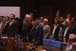 १ घन्टाका लागि स्थगित प्रतिनिधिसभाको बैठक भोलिलाई सर्‍यो
