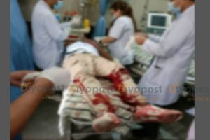 प्रहरीको गोलीबाट घाइते भएका  विकासको केएमसीमा उपचार हुँदै