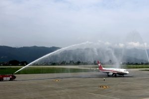 सञ्चालनमा आएको ६ महिनापछि पोखरा विमानस्थलमा अन्तर्राष्ट्रिय उडान