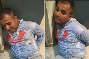 प्रहरी जवानलाई हात बाँधेर कार्यालयमै यातना