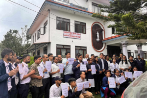 कर्मचारीको हडतालले सेवाग्राही मर्कामा