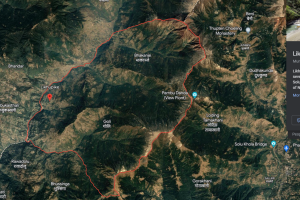 जब च्यानडाँडामा चौँरी गोठालाहरुले मनाङ एयर हेलिकोप्टर दुर्घटना भएको देखे