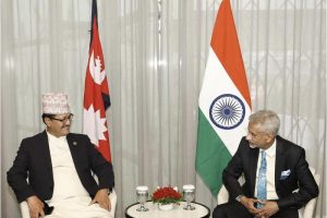 परराष्ट्रमन्त्री साउद र भारतीय विदेशमन्त्री भेटवार्ता