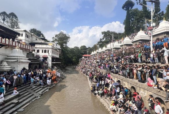 राजकीय सम्मानका साथ दाहालको अन्त्येष्टि