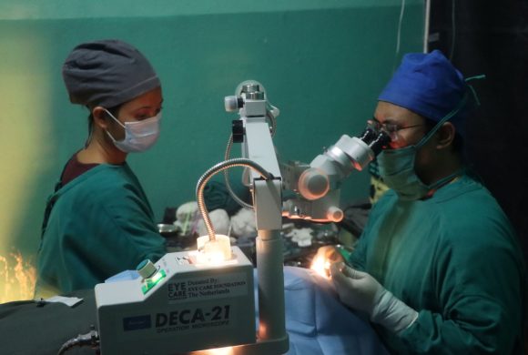 गोरखा नगरपालिकामा मोतियाबिन्दुको निःशुल्क उपचार