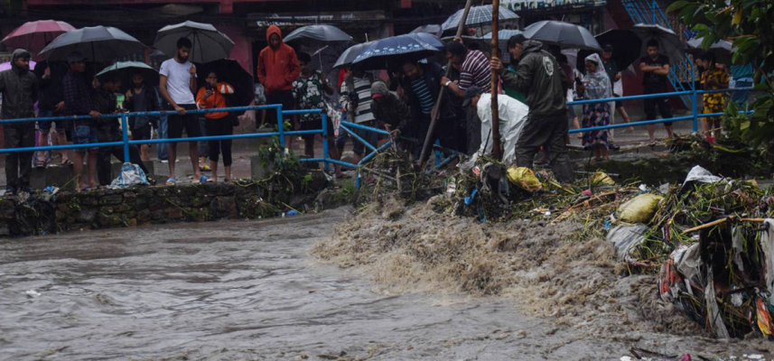 काठमाडौंसहित यी चार जिल्लाका साना नदीमा बाढीको उच्च जोखिम