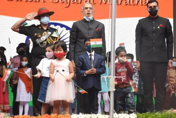 भारतीय राजदूतावासमा  मनाइयो ७७औं स्वतन्त्रता दिवस