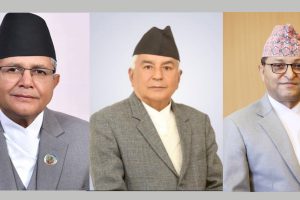 संसदको अवरोध खुलाउने विषयमा सभामुख र राष्ट्रियसभाका अध्यक्षको राष्ट्रपतिसँग छलफल