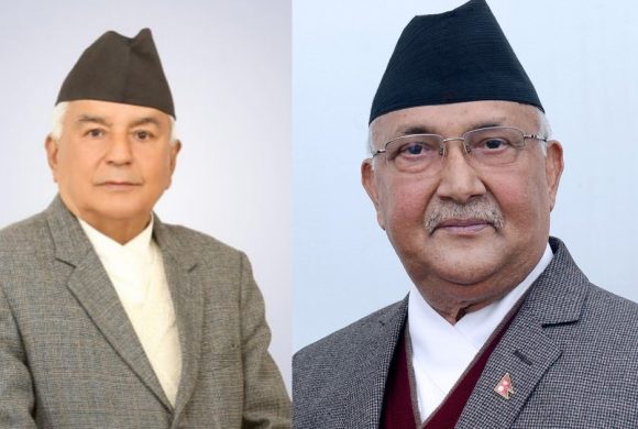 राष्ट्रपति पौडेल भेट्न शीतल निवास पुगे ओली
