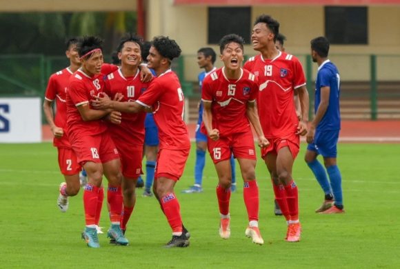 नेपाल साफ यू-१९ च्याम्पियनसिपको सेमिफाइनलमा, मालदिभ्स ४-१ गोलले पराजित