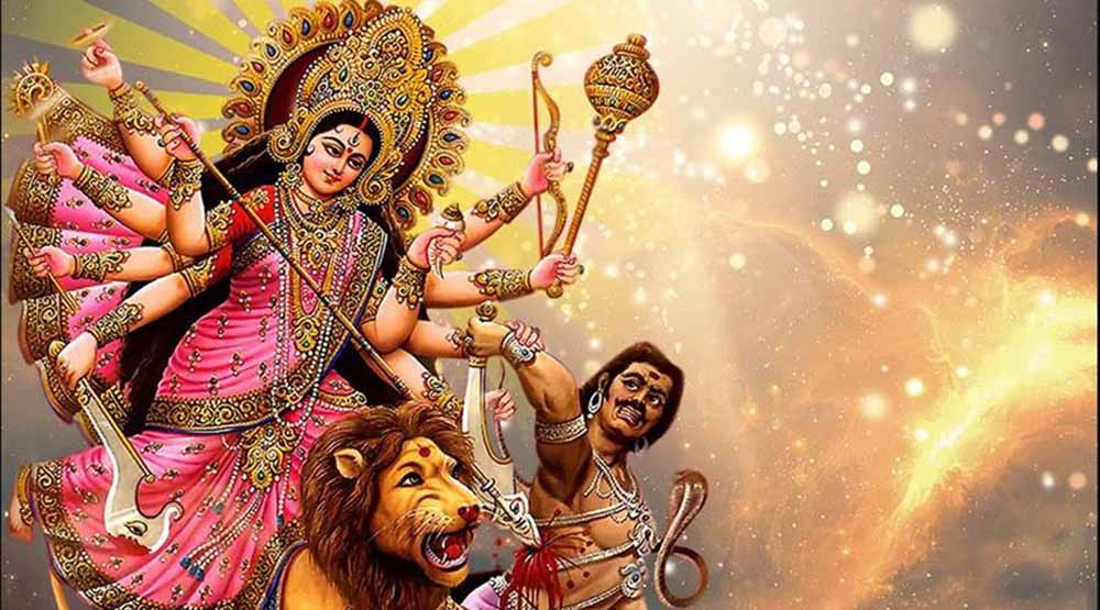 दसैँको तेस्रो दिन : चन्द्रघण्टा देवीको पूजा आराधना गरिँदै
