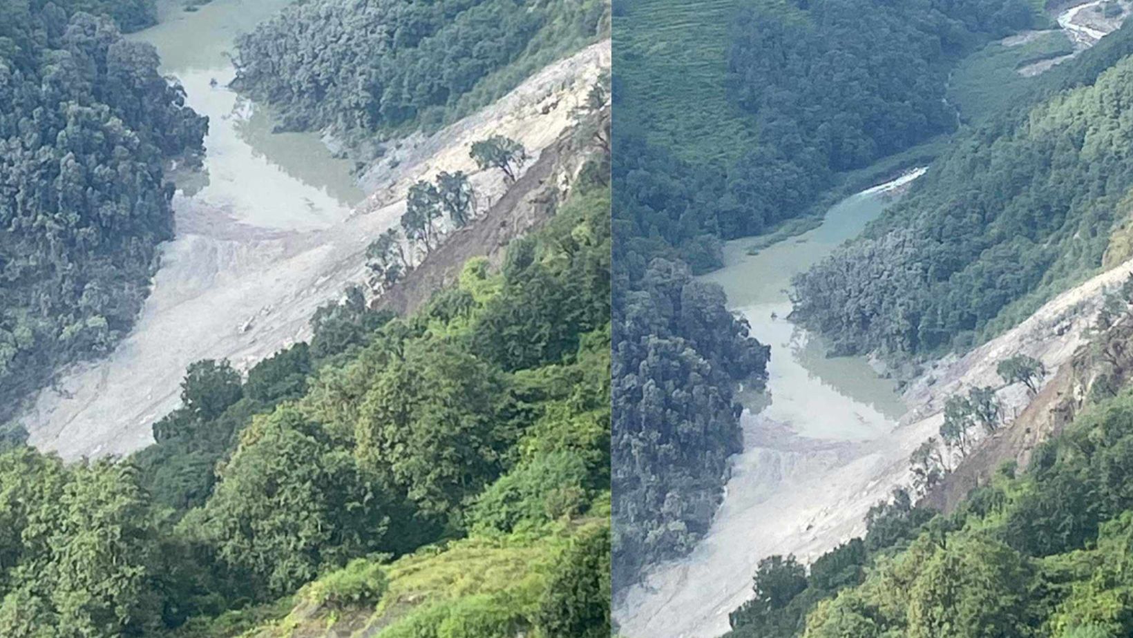 कास्कीको किम्रोङखोला पहिरोले थुनियो, तटीय क्षेत्रमा सावधानी अपनाउन आग्रह