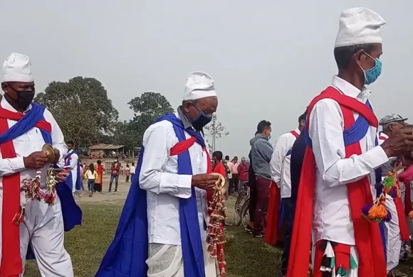 थारु समुदायको मेडरी नाच लोप हुने चिन्ता