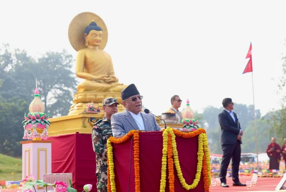 मानव अस्तित्व रहेसम्म बुद्धको दर्शन जीवित रहन्छः प्रधानमन्त्री