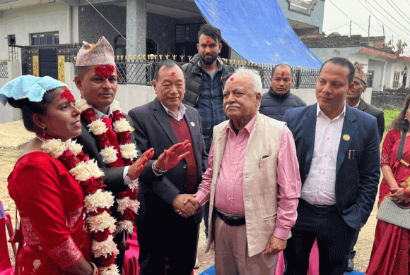 बिहे खर्च कटाएर विद्यालयमा अक्षय कोष स्थापना