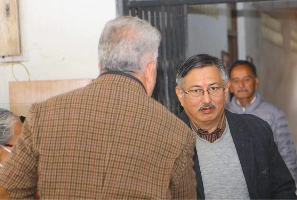 धरोटीमा रिहा भएका बालकृष्ण खाँण पहिलो पटक  सानेपा पुगे