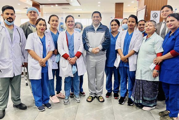 स्वास्थ्यलाभपछि गृहमन्त्री श्रेष्ठ ‘डिस्चार्ज’