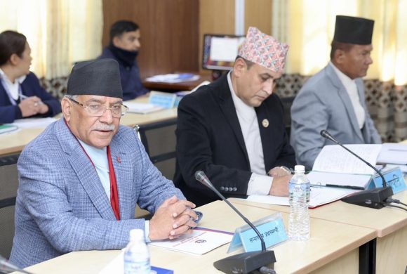 एनसेल प्रकरणमा गंगा दाहालको नाम उचाल्नु लोकतन्त्र र गणतन्त्रमाथिको हमला : प्रधानमन्त्री प्रचण्ड