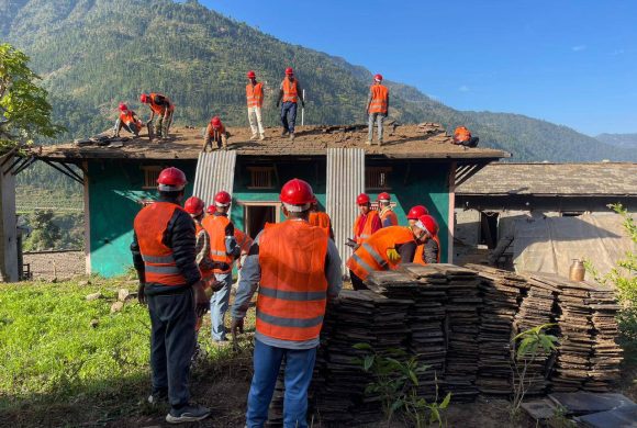 भूकम्पप्रभावित क्षेत्रमा साढे तीन हजार अस्थायी आवास निर्माण