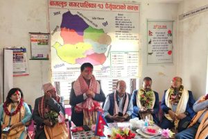 अध्यक्ष ढकाल गृहजिल्लामा सम्मानित