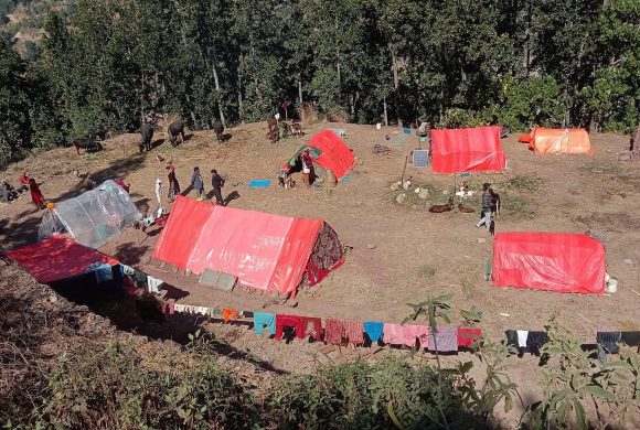 चिसोले भूकम्पपीडित समस्यामा