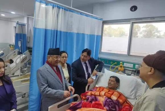 उपप्रधानमन्त्री श्रेष्ठको स्वास्थ्य सामान्य