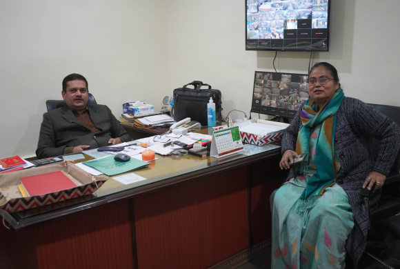 श्रमिक र उद्योगको समस्या बुझ्न सांसद भगबती चौधरी औद्योगिक क्षेत्रमा