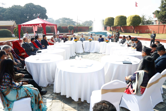 राष्ट्रपति पौडेलद्वारा माघेसंक्रान्ति को शुभकामना आदानप्रदान