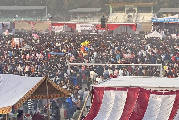 टुँडिखेलमा माघी मनाउन पुगेकाहरूको भीड अनियन्त्रित, घाइते हुनेको संख्या ११ पुग्याे