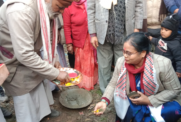 हरेक राजनीतिक नेतृत्वले आध्यात्मिक शिक्षा लिनुपर्छ : सांसद चौधरी