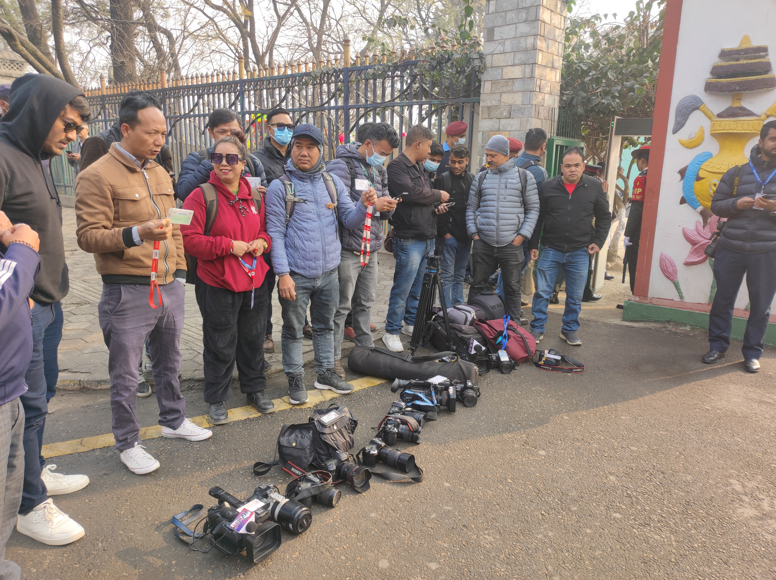 प्रजातन्त्र दिवसको रिपोर्टिङका लागि पत्रकारहरुलाई प्रवेश निषेध