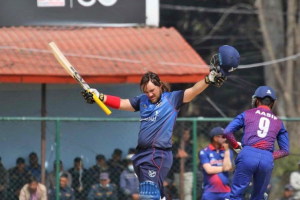 कुशल मल्लको कीर्तिमान तोड्दै नामिबियाका लोफ्टीले बनाए विश्व कीर्तिमान