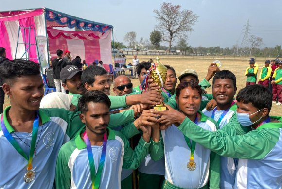 नेत्रहीन क्रिकेट प्रतियोगिता २०२४ को उपाधि कञ्चनपुर