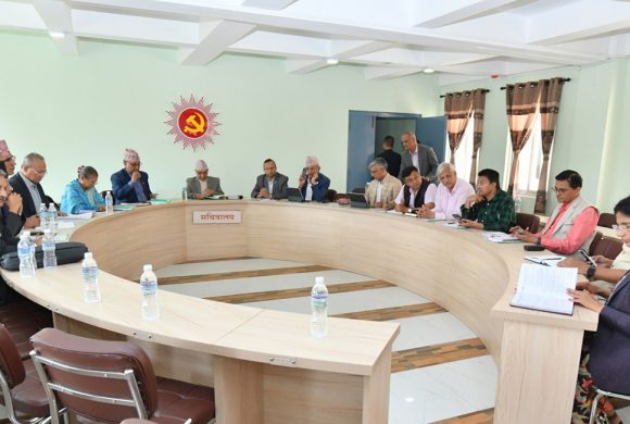 एमाले केन्द्रीय कमिटी बैठकमा आज चार कार्ययोजनामा समूहगत छलफल हुँदै