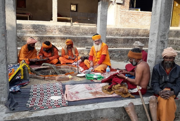 बिदाइ भए डोलेश्वर आएका साधुसन्त