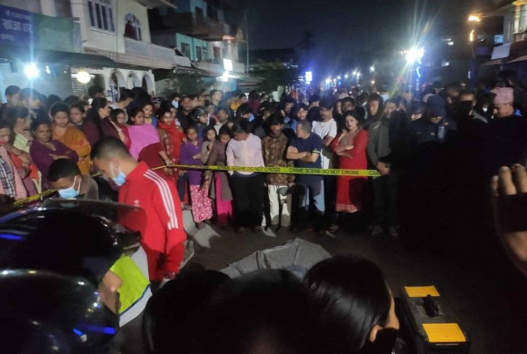 बसको ठक्करबाट बालकको मृत्यु