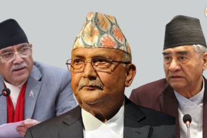 देउवा र ओलीसँग प्रचण्डको छुट्टाछुट्टै भेट, संक्रमणकालीन न्यायका विषयमा छलफल