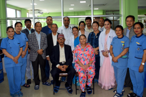 नेपाल मेडिकल कलेजको एनआइसियूको स्तरोन्नति
