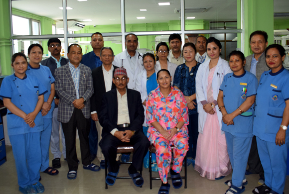 नेपाल मेडिकल कलेजको एनआइसियूको स्तरोन्नति