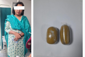 भारतीय महिलासहित त्रिभुवन विमानस्थलबाट ८५० ग्राम सुन बरामद
