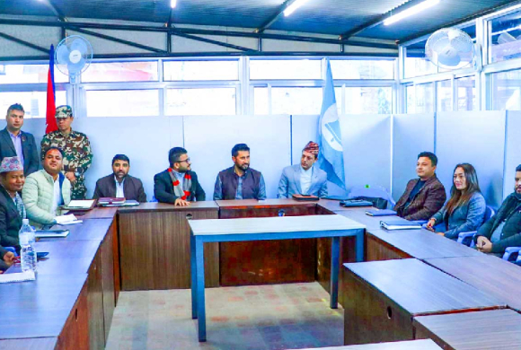 रास्वपाको बैठकमा बजेट अधिवेशनबारे छलफल