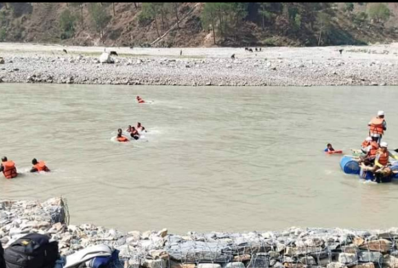 विपद् उद्धार अभ्यासको क्रममा डुबेर अनुभवी प्रहरीको मृत्यु